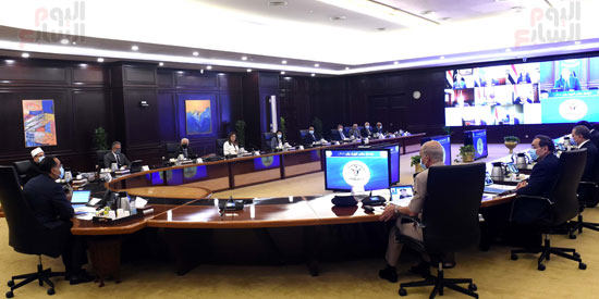 اجتماع مجلس الوزراء بمدينة العلمين الجديدة (  (11)