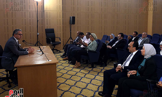 مؤتمر صحفى لوزير السياحة والاثار  (3)