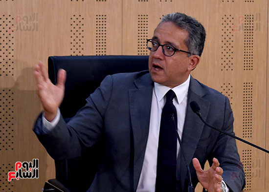 مؤتمر صحفى لوزير السياحة والاثار  (8)