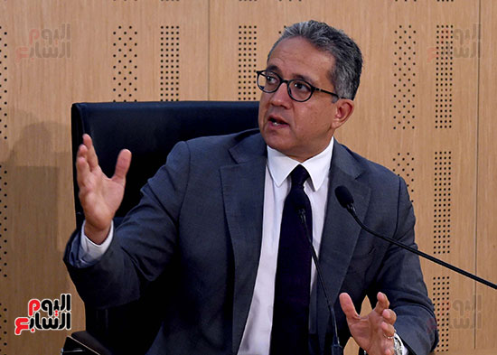 مؤتمر صحفى لوزير السياحة والاثار  (7)