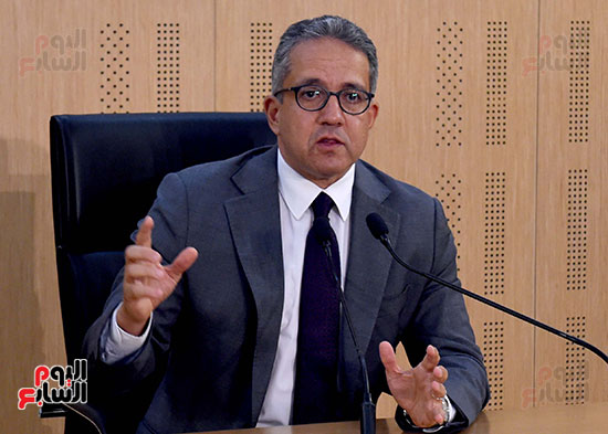 مؤتمر صحفى لوزير السياحة والاثار  (6)