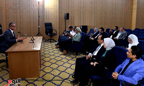 مؤتمر صحفى لوزير السياحة والاثار  (9)