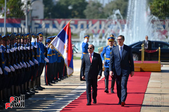 الرئيس عبد الفتاح السيسي و الرئيس الصربي ألكسندر فوتشيتش (12)