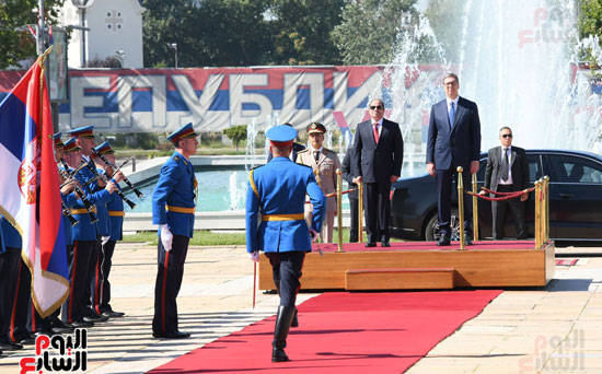 الرئيس عبد الفتاح السيسي و الرئيس الصربي ألكسندر فوتشيتش (10)