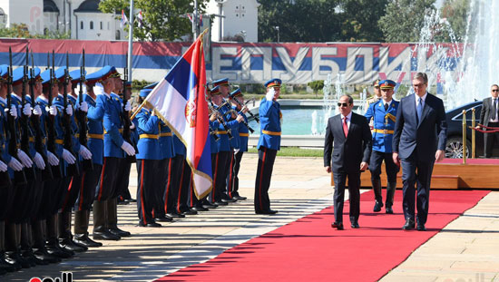زيارة الرئيس السيسى إلى صربيا (13)