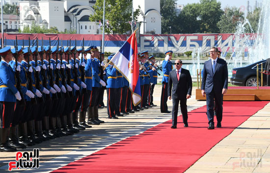 الرئيس عبد الفتاح السيسي و الرئيس الصربي ألكسندر فوتشيتش (7)