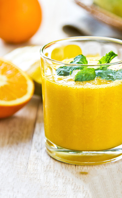 عصير البرتقال والليمون
