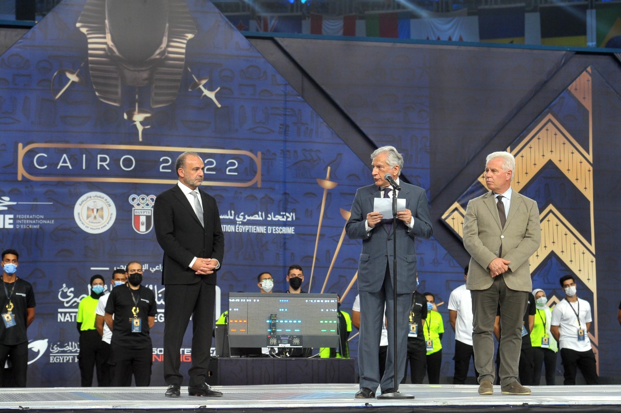 مصر تسلم إيطاليا راية تنظيم بطولة العالم للسلاح 2023 بميلان  (5)