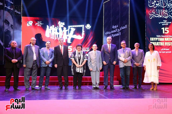 وزيرة الثقافة حضران افتتاح المهرجان القومى للمسرح المصرى