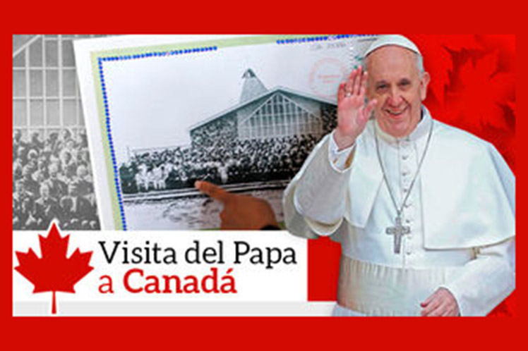بابا الفاتيكان يزور كندا