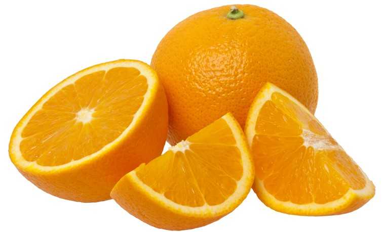 ثلج عصير البرتقال