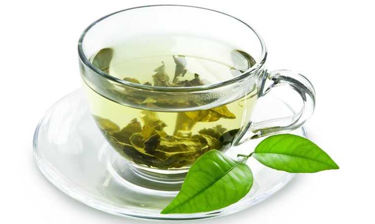 ثلج الشاي الأخضر