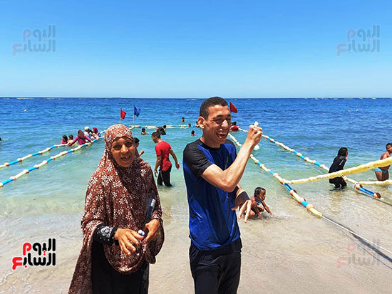 شاطئ ذوي الهمم بالإسكندرية (16)