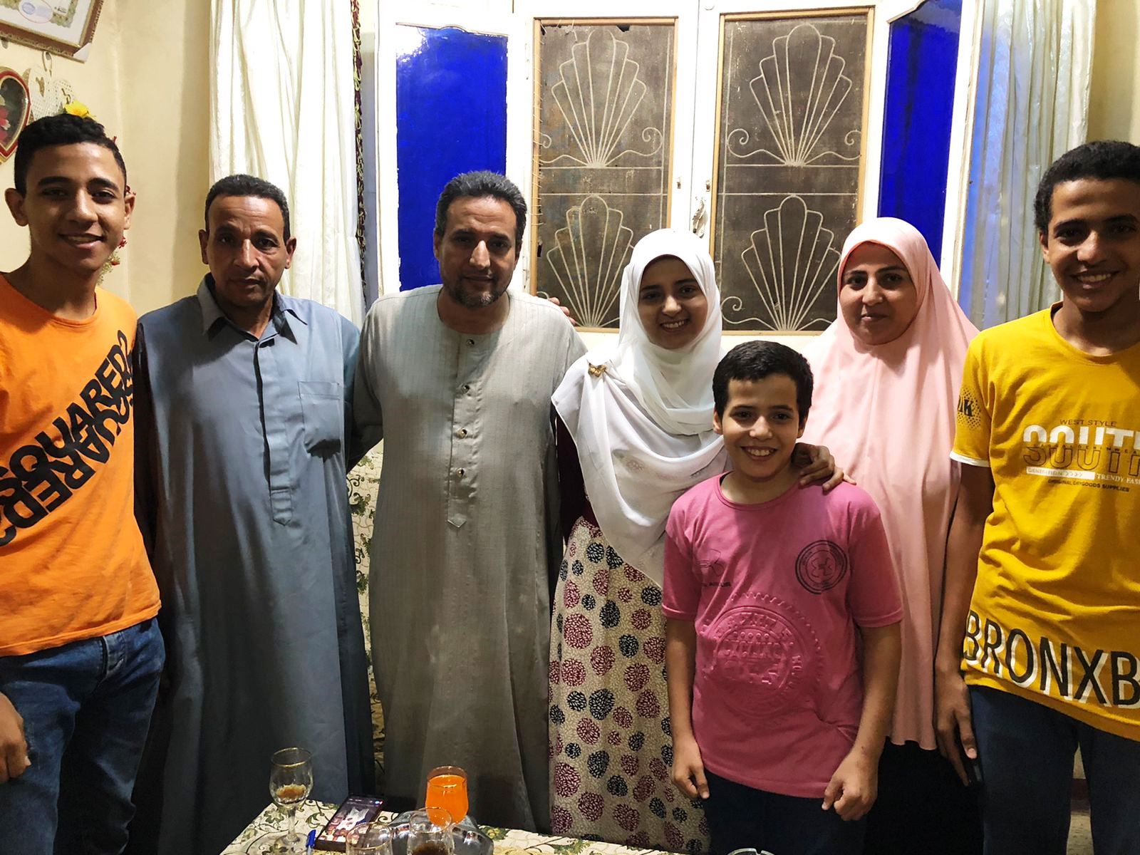 الفرحة على وجه أسرة الطالبة ريهام