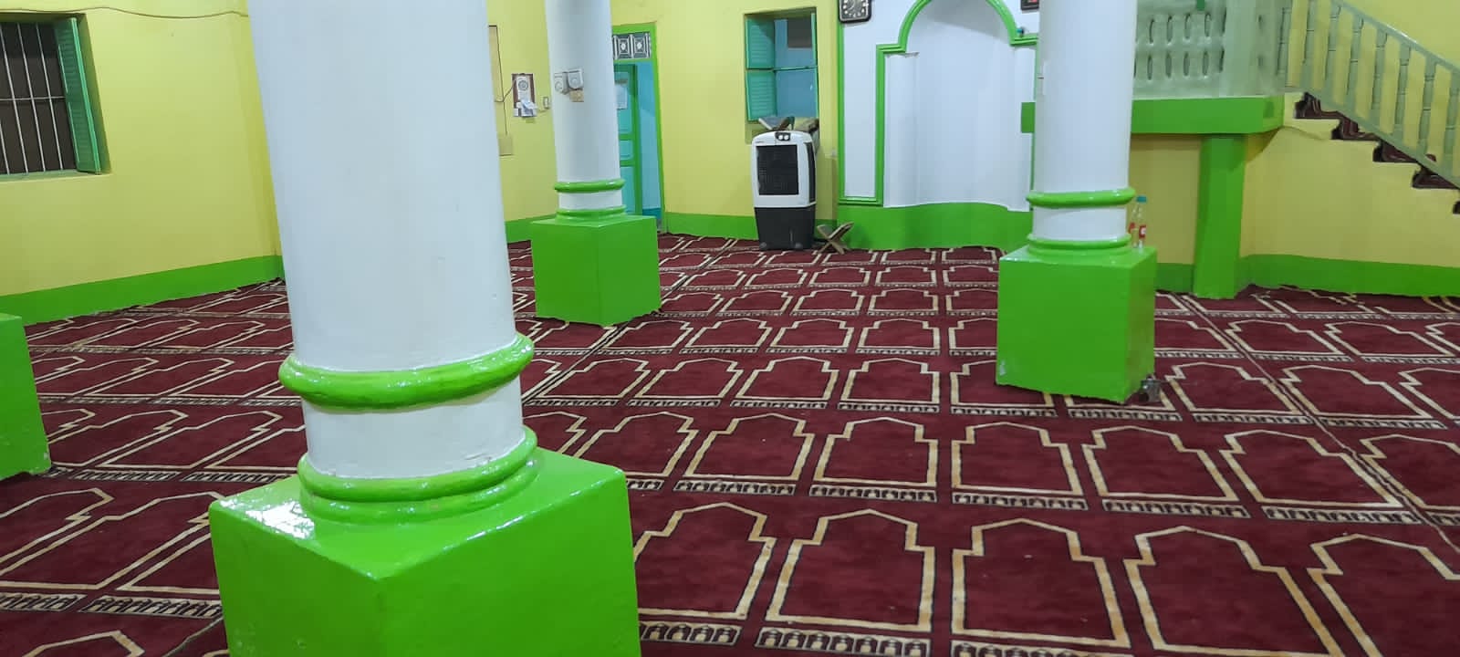 أوقاف الأقصر تنتهى من فرش مسجد الإمام الحسين بالطوايع  (3)