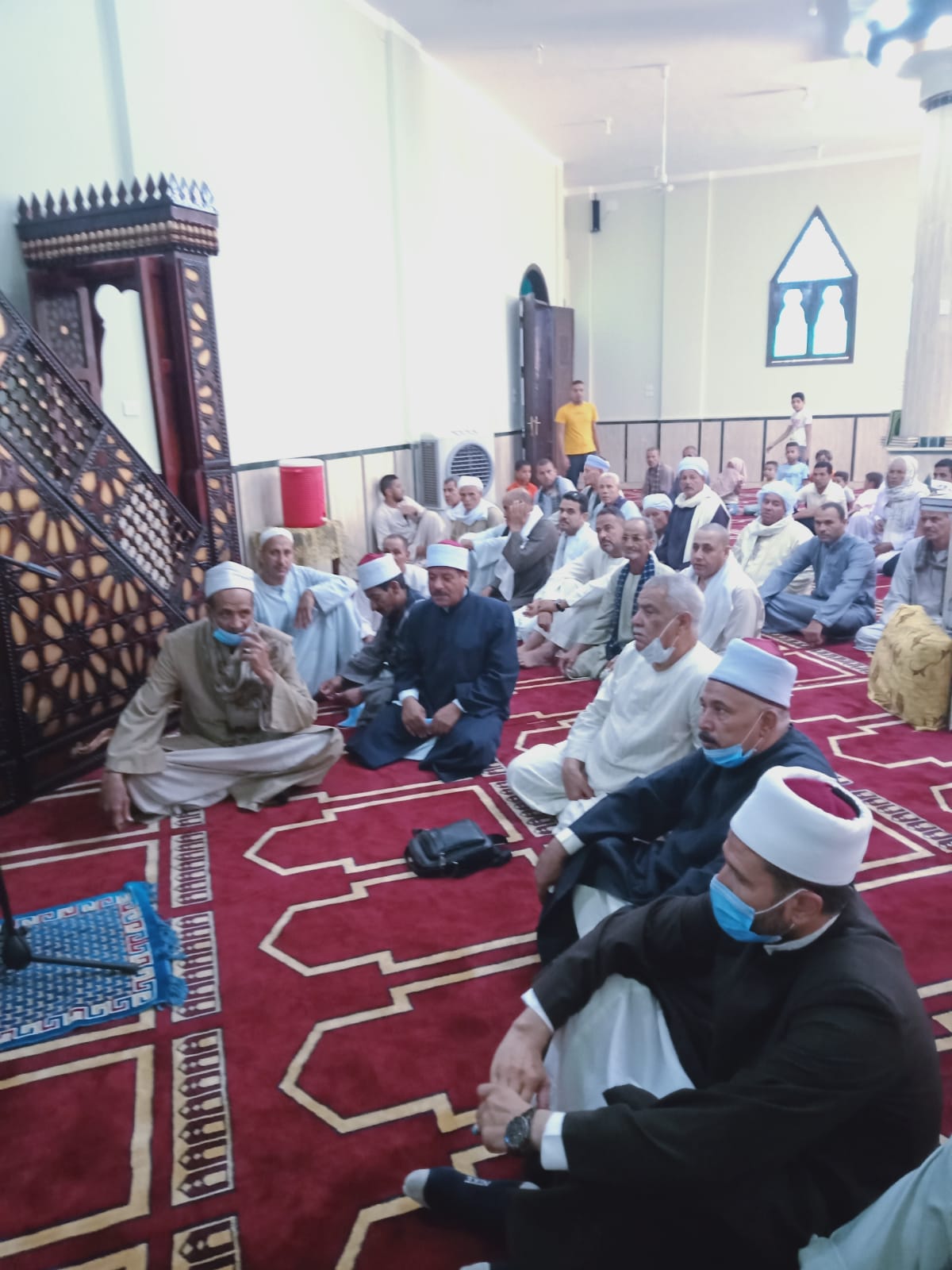 افتتاح مسجد عمربن العاص اليوم بجهينة  (1)