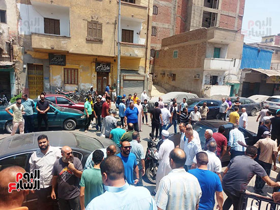 صلاة الجنازة على والدة الكابتن محمد حمص بالإسماعيلية (12)