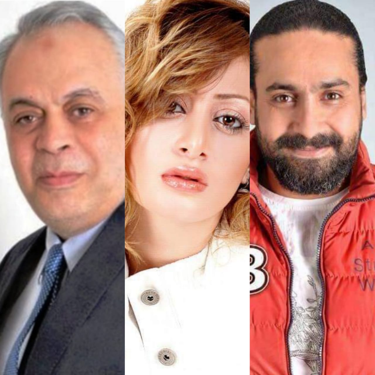 اشرف ذكي ومنة بدر ووائل عبد الله