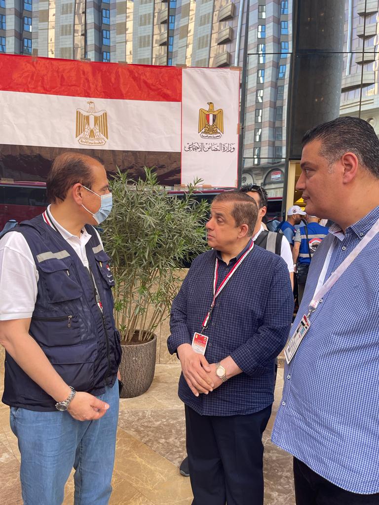 رئيس بعثة الحج المصرية يؤكد تعاون البعثات النوعية الثلاث من أجل خدمة الحجاج (4)