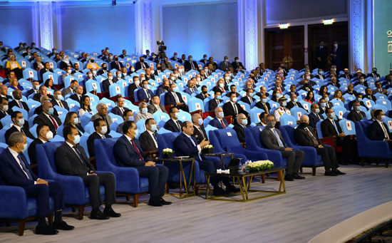 الرئيس السيسي يشهد إطلاق منصة مصر الرقمية (8)
