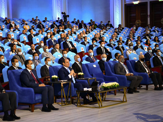 الرئيس السيسي يشهد إطلاق منصة مصر الرقمية (1)