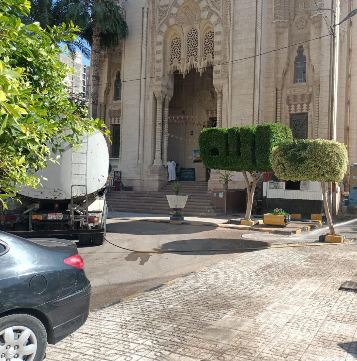 تنظيف الشوارع وتطهير المساجد بالإسككندرية (7)