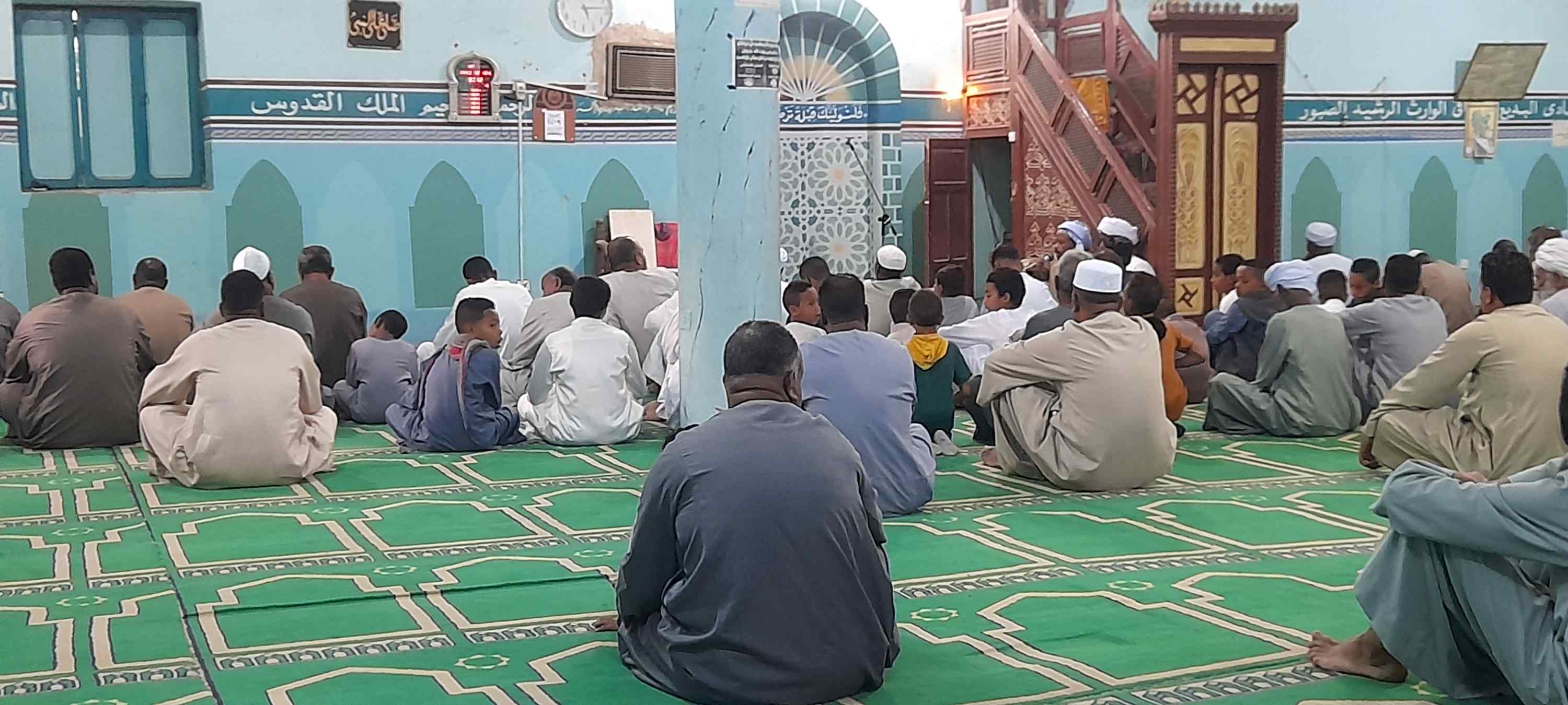 الله أكبر كبيرا.. تكبيرات العيد داخل مساجد أسوان فى عيد الأضحى المبارك (4)