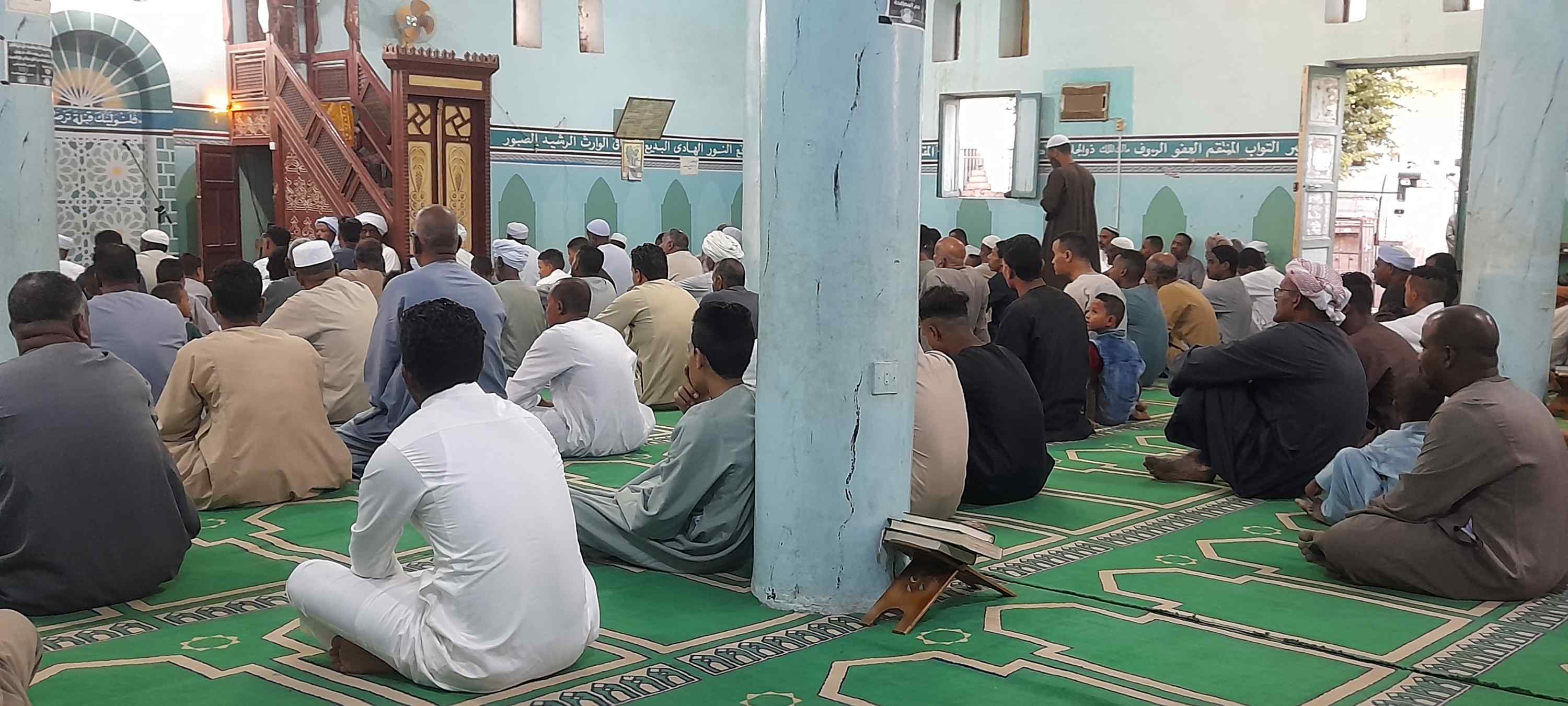 الله أكبر كبيرا.. تكبيرات العيد داخل مساجد أسوان فى عيد الأضحى المبارك (2)