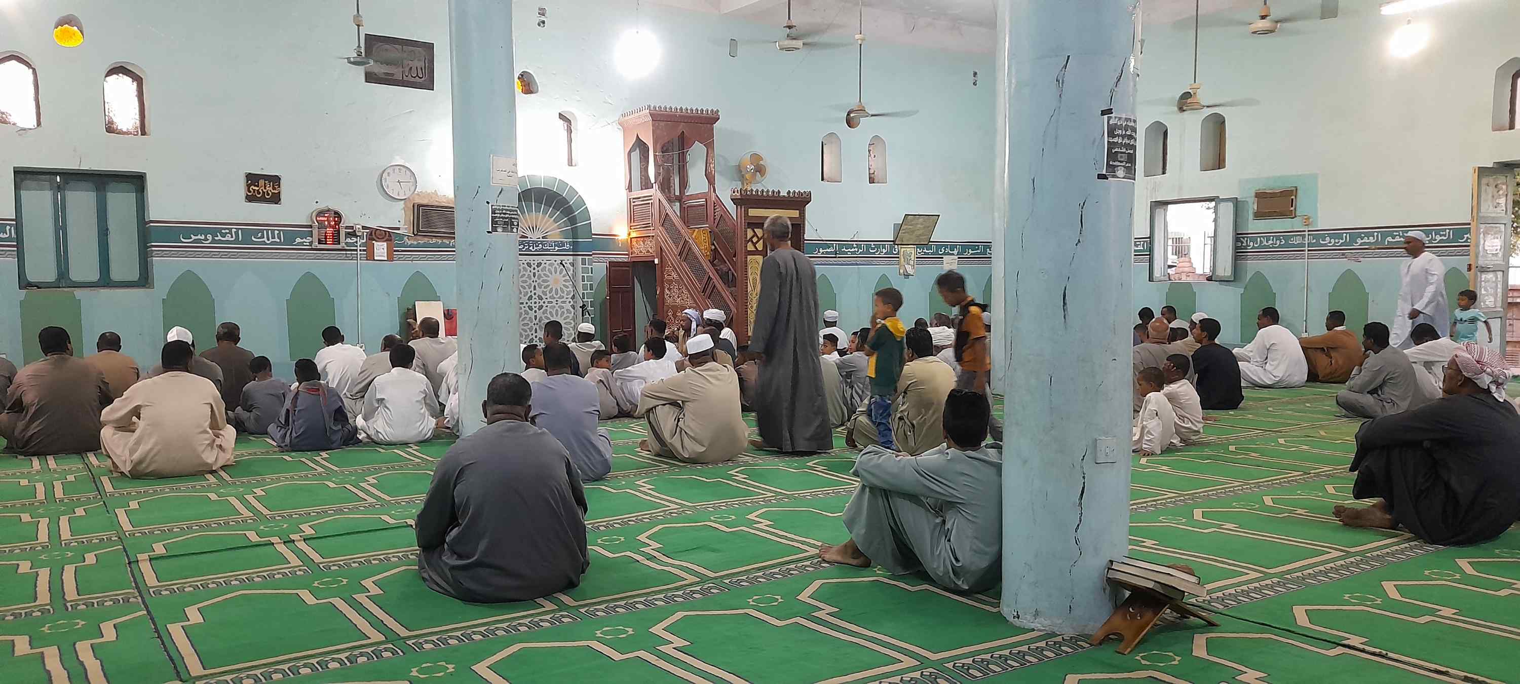 الله أكبر كبيرا.. تكبيرات العيد داخل مساجد أسوان فى عيد الأضحى المبارك (3)