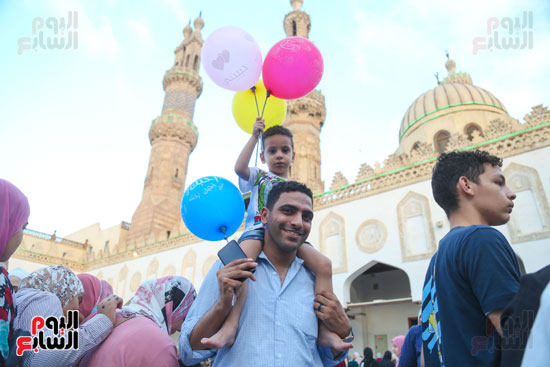 صلاة عيد الاضحى فى الازهر (21)