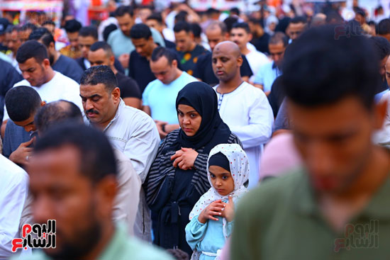  صلاة عيد الاضحى بمسجد مصطفى محمود (16)