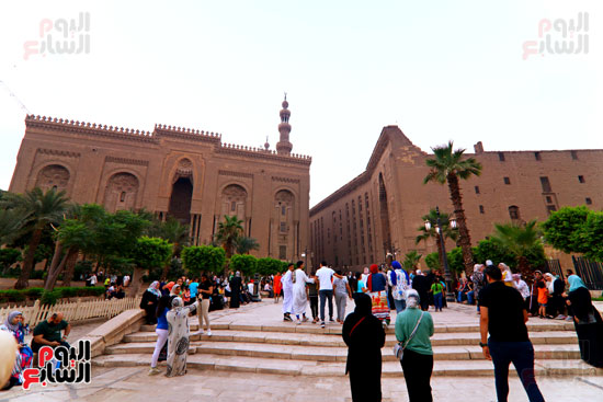 صلاه العيد في مسجد السلطان حسن