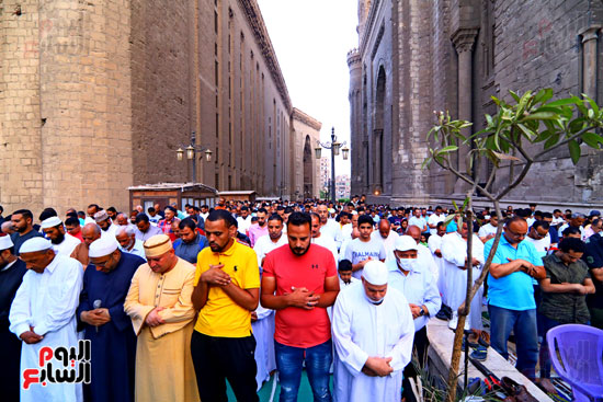 المصلين بمسجد السلطان حسن (10)