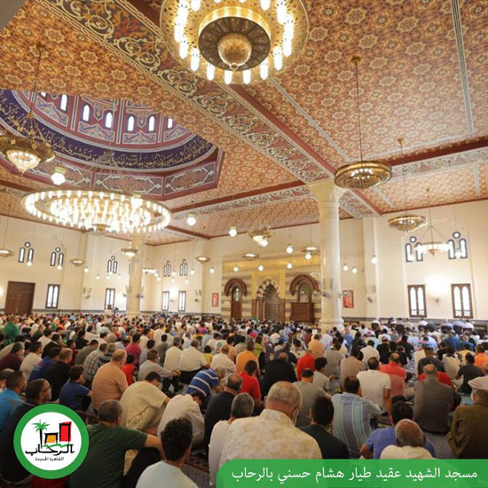 افتتاح مسجد الشهيد عقيد طيار هشام حسني بالرحاب (2)