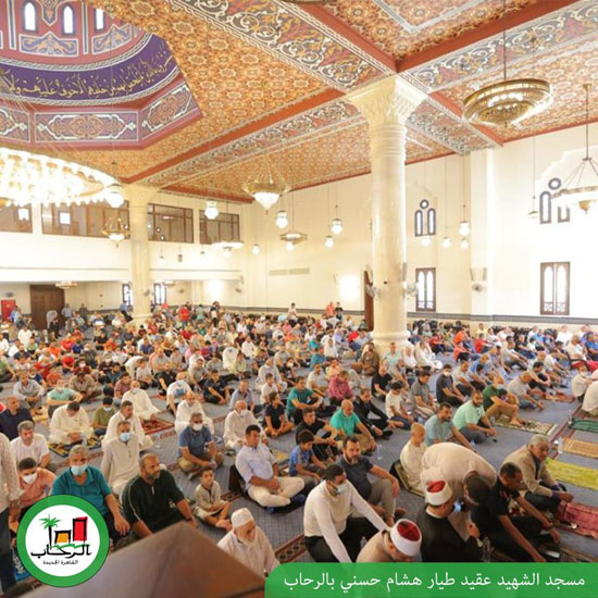 افتتاح مسجد الشهيد عقيد طيار هشام حسني بالرحاب (6)