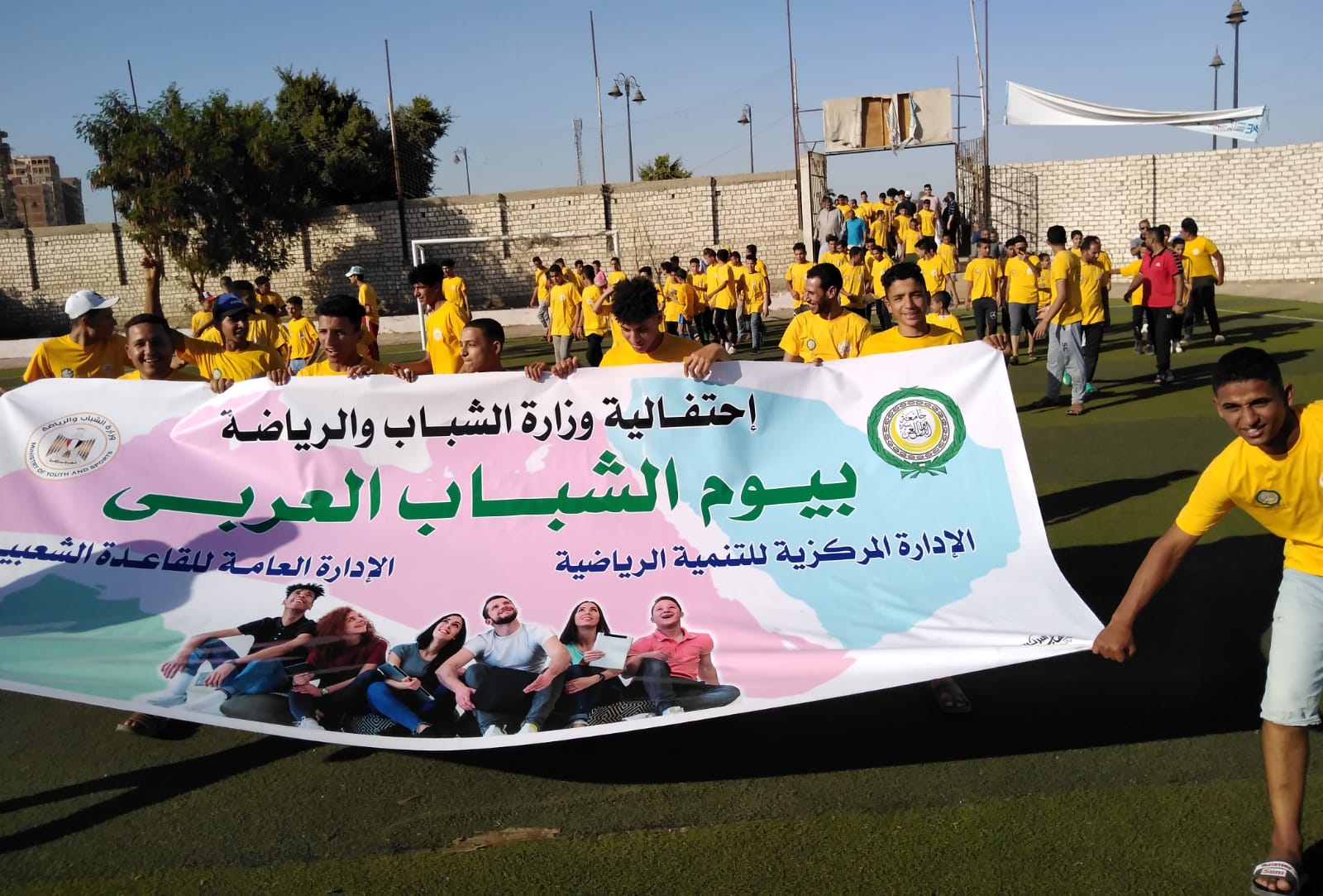  ماراثون رياضي ضمن فعاليات احتفال يوم الشباب العربي (4)