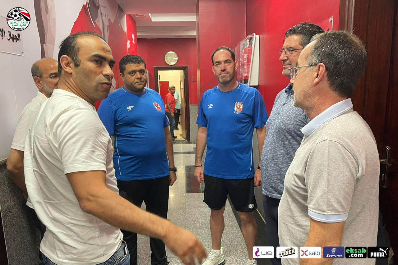 Vitoria on a tour with Swaric in Al-Ahly
