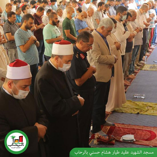 افتتاح مسجد الشهيد عقيد طيار هشام حسني بالرحاب (1)