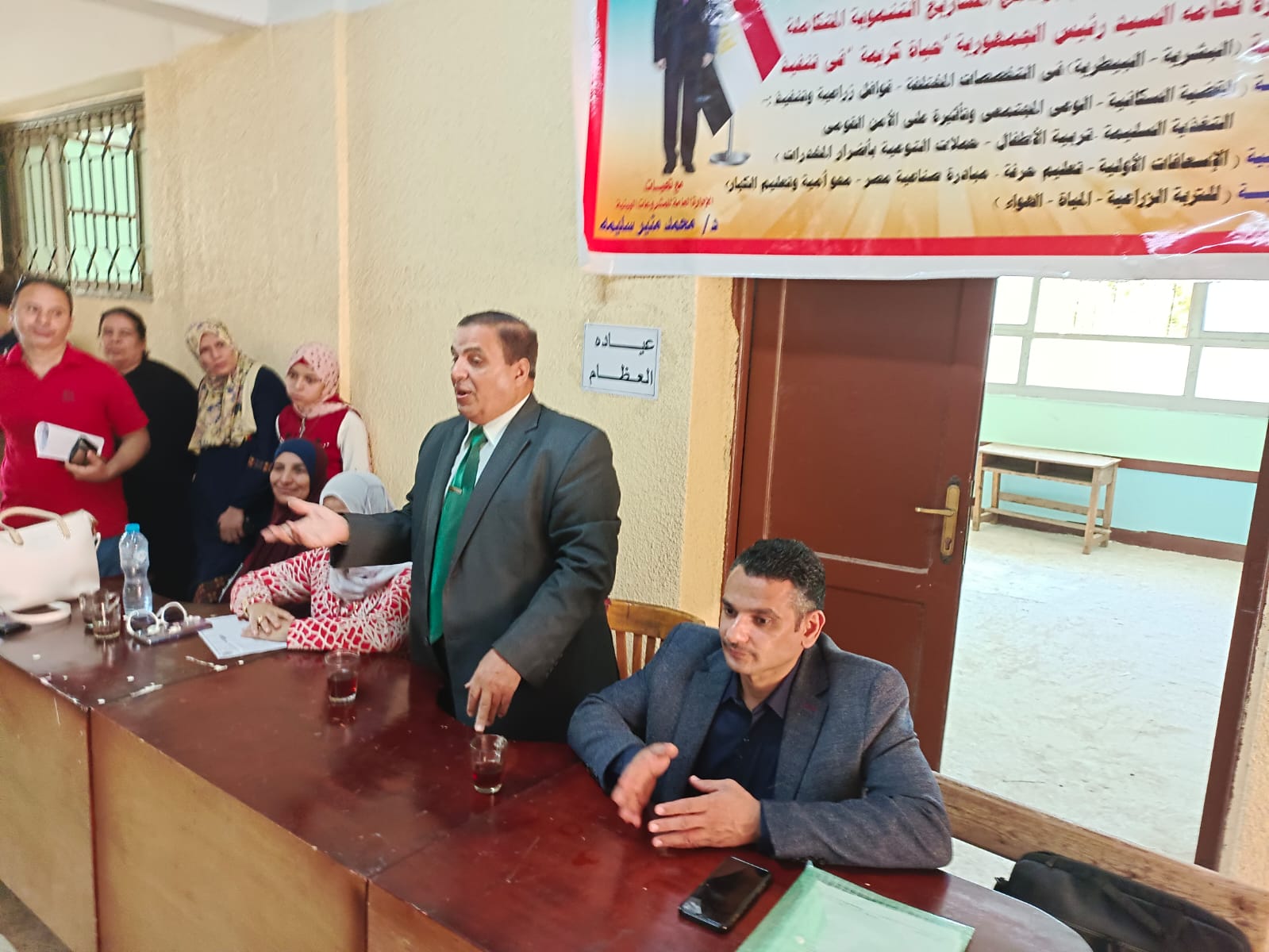 جامعة مدينة السادات تدشن مشروع تنموى لتنمية الريف المصري (2)