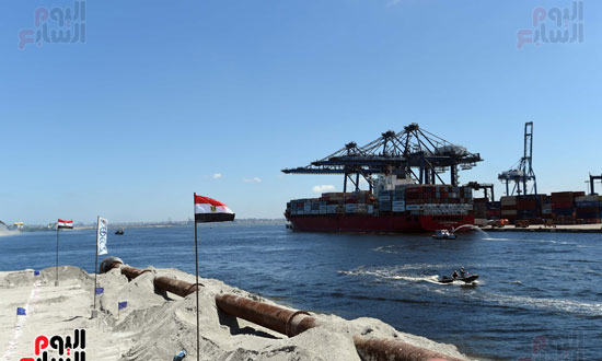 رئيس الوزراء يتفقد ميناء الدخيلة بالاسكندرية ‎‎ (25)