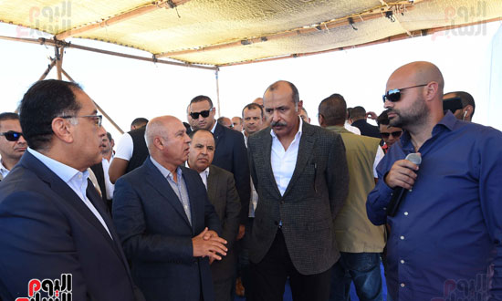 رئيس الوزراء يتفقد ميناء الدخيلة بالاسكندرية ‎‎ (18)