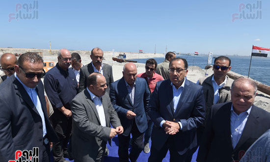 رئيس الوزراء يتفقد ميناء الدخيلة بالاسكندرية ‎‎ (29)