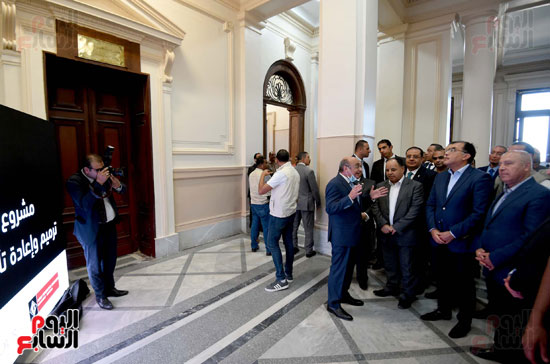 رئيس الوزراء يتفقد المحكمة الابتدئية بالاسكندرية (2)
