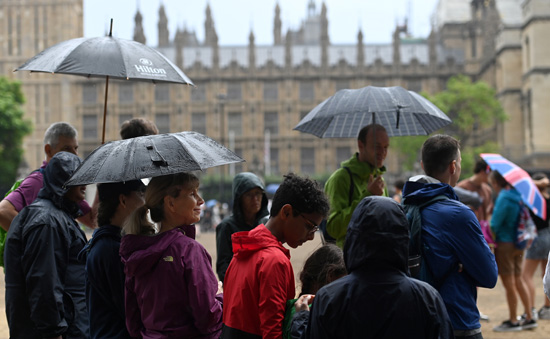 المظلات للحماية من الأمطار