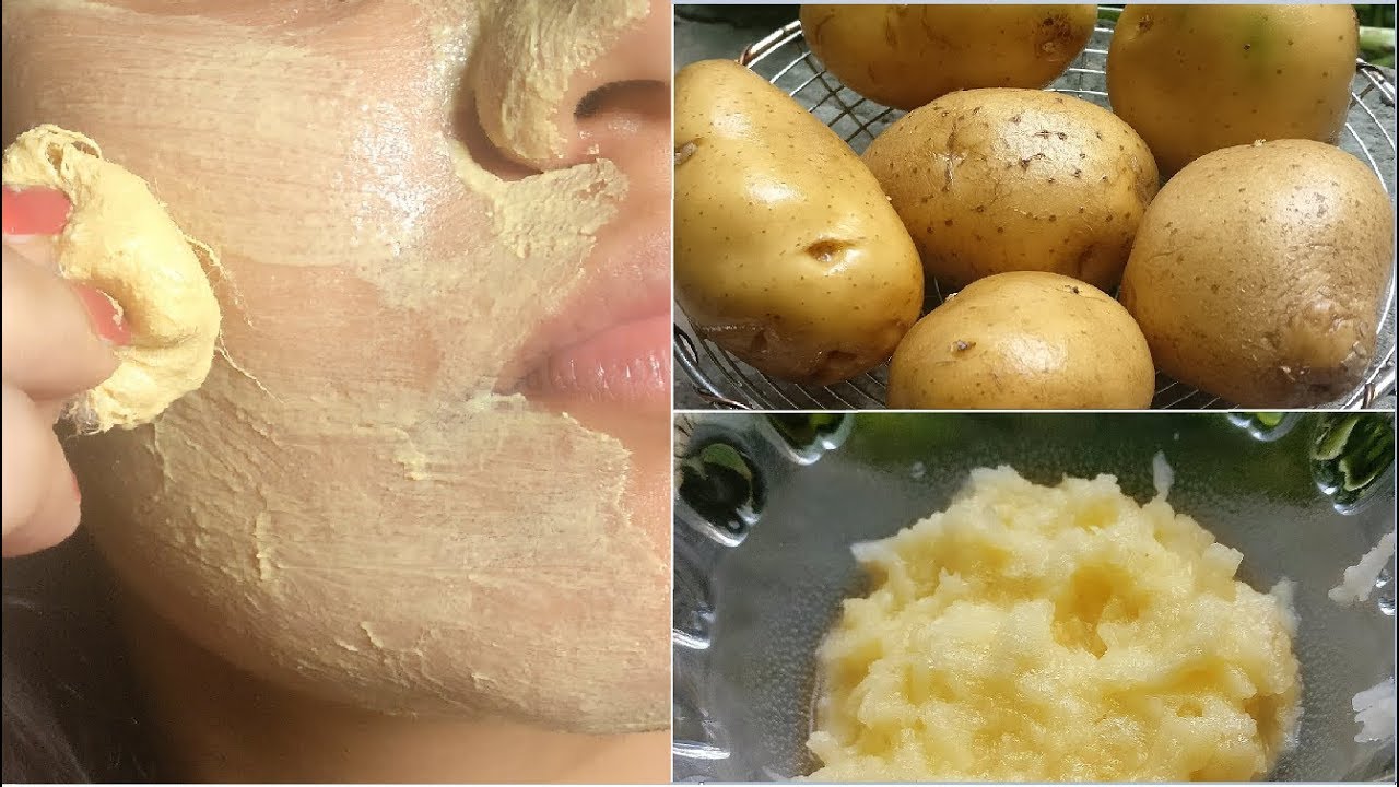 استخدام قشر البطاطس للبشرة