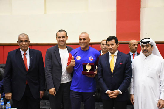 وزير الرياضة يفتتح منافسات البطولة العربية الخامسة للملاكمة (10)