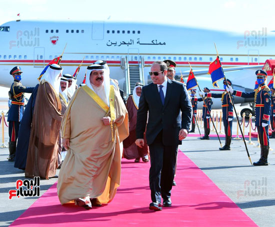 الرئيس السيسي يستقبل القادة العرب (1)