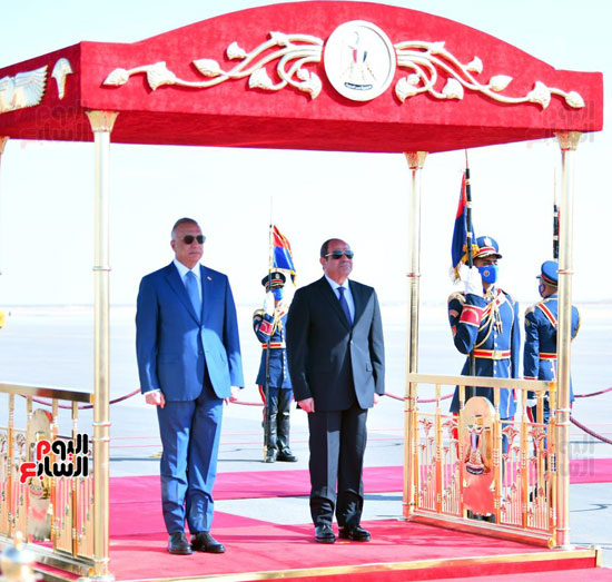 الرئيس السيسي يستقبل القادة العرب (5)