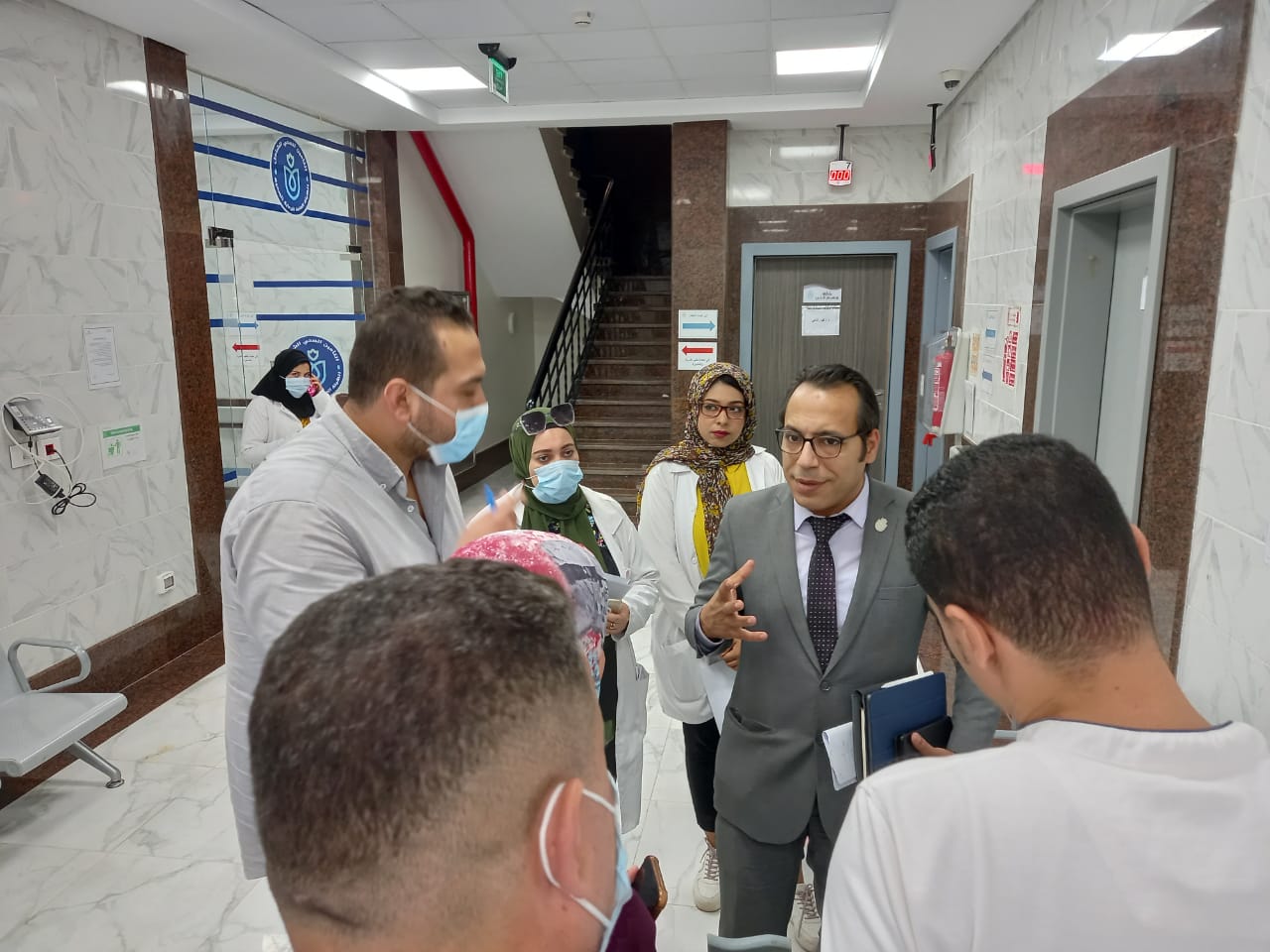 جانب من جولة الدكتور أحمد البرعى على الوحدات ومراكز الرعاية الأولية بالإسماعيلية (3)
