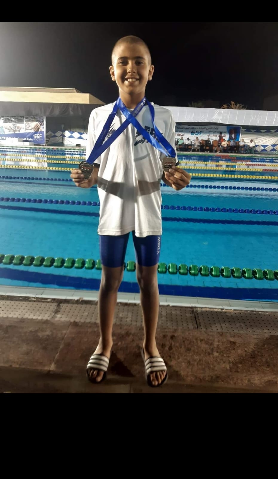 القوصية يحصد 55 ميدالية في بطولة الصعيد للسباحة (2)